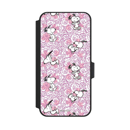 Samsung Galaxy A15 5G NIVOflip Peanuts Pink Roses Pattern