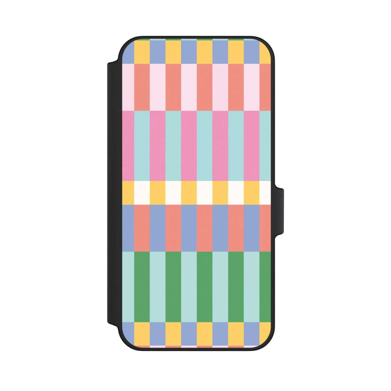 Galaxy A15 5G NIVOflip Checked Theme Pastel