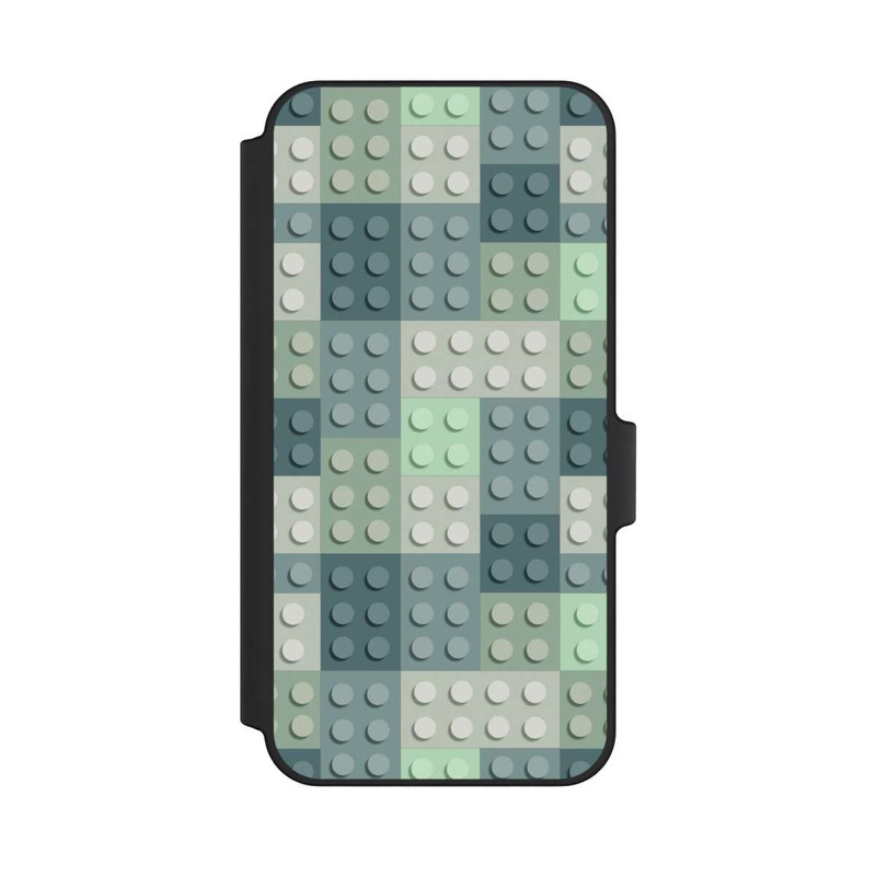 Galaxy A15 5G NIVOflip Green Blocks Pattern