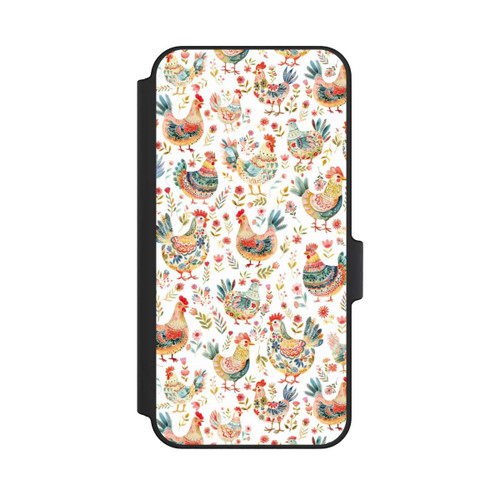 Samsung Galaxy A15 5G NIVOflip Motif de poulet coloré avec IA
