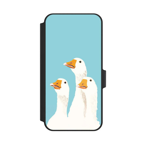 Samsung Galaxy A15 5G NIVOflip Three Geese Light Blue with AI