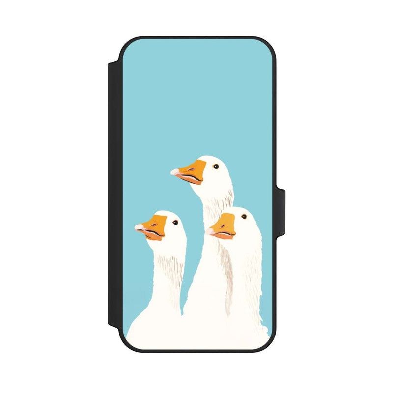 Galaxy A15 5G NIVOflip Three Geese Light Blue with AI