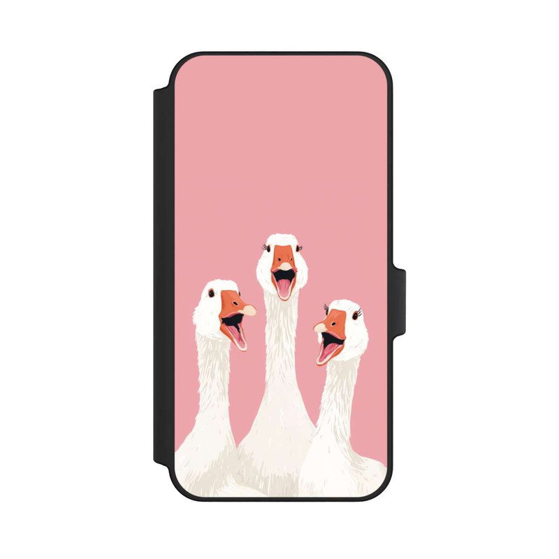 Galaxy A15 5G NIVOflip Three Geese Pink with AI