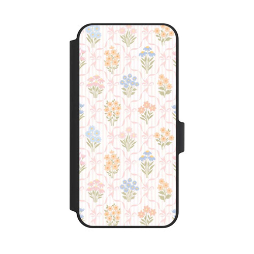Samsung Galaxy A15 5G NIVOflip Vintage Frühlingsblumenstrauß im Cottagecore Stil