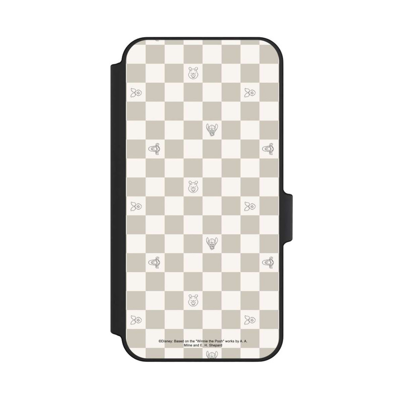 Galaxy A15 5G NIVOflip Winnie l'Ourson Beige à Carreaux
