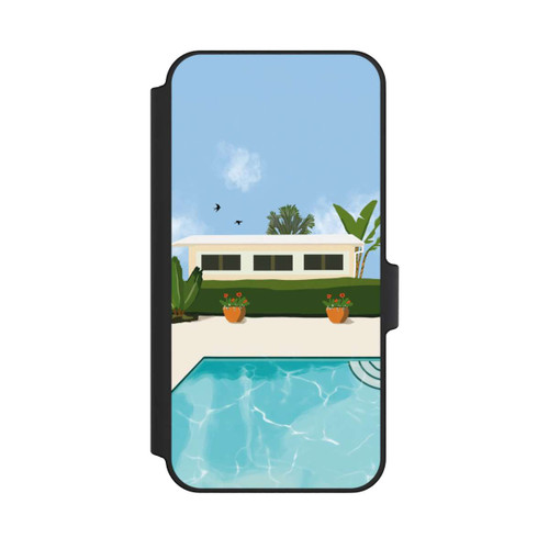 Samsung Galaxy A15 5G NIVOflip California Backyard by Roberta Murray