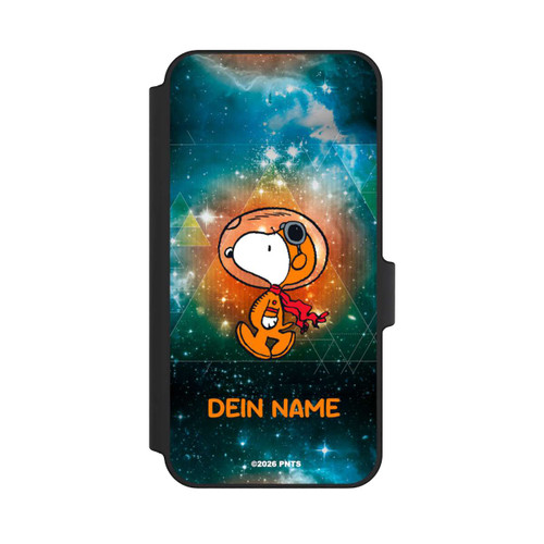 Samsung Galaxy A15 5G NIVOflip Snoopy Voyageur de l'espace Personnalisable