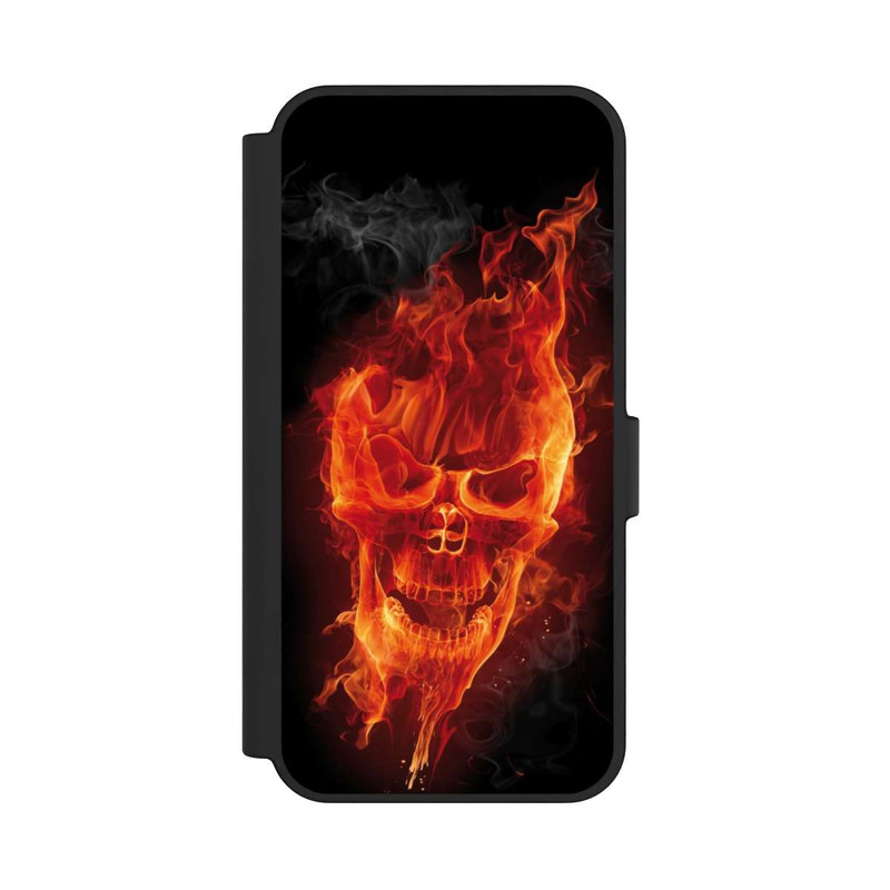 Galaxy S24 FE NIVOflip Burning Skull