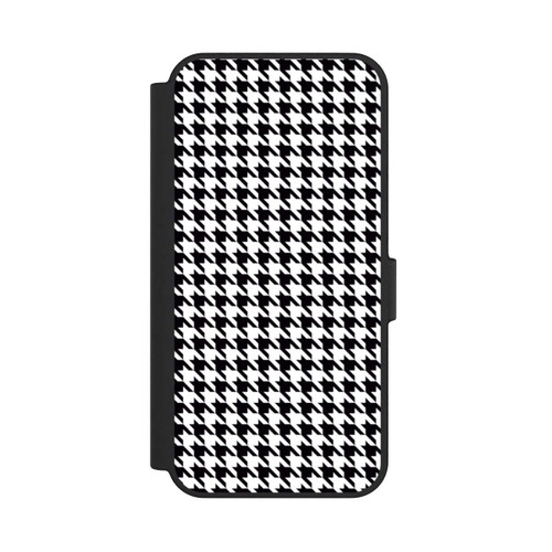 Samsung Galaxy S24 FE 5G NIVOflip Hahnentritt Schwarz Weiß