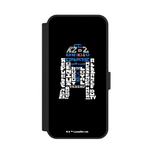 Samsung Galaxy S24 FE 5G NIVOflip R2-D2 Typo Grafisch