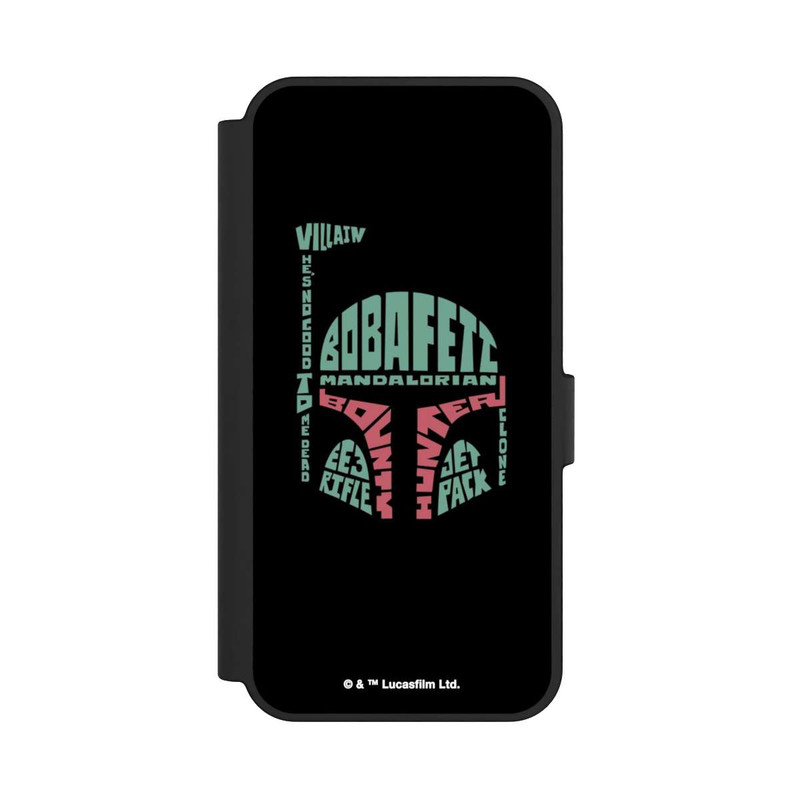 Galaxy S24 FE NIVOflip Boba Fett Typo Grafisch