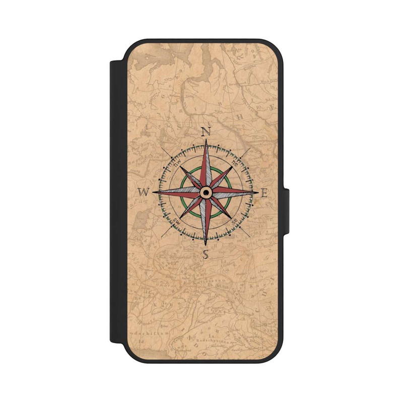Galaxy S24 FE NIVOflip Vintage compass