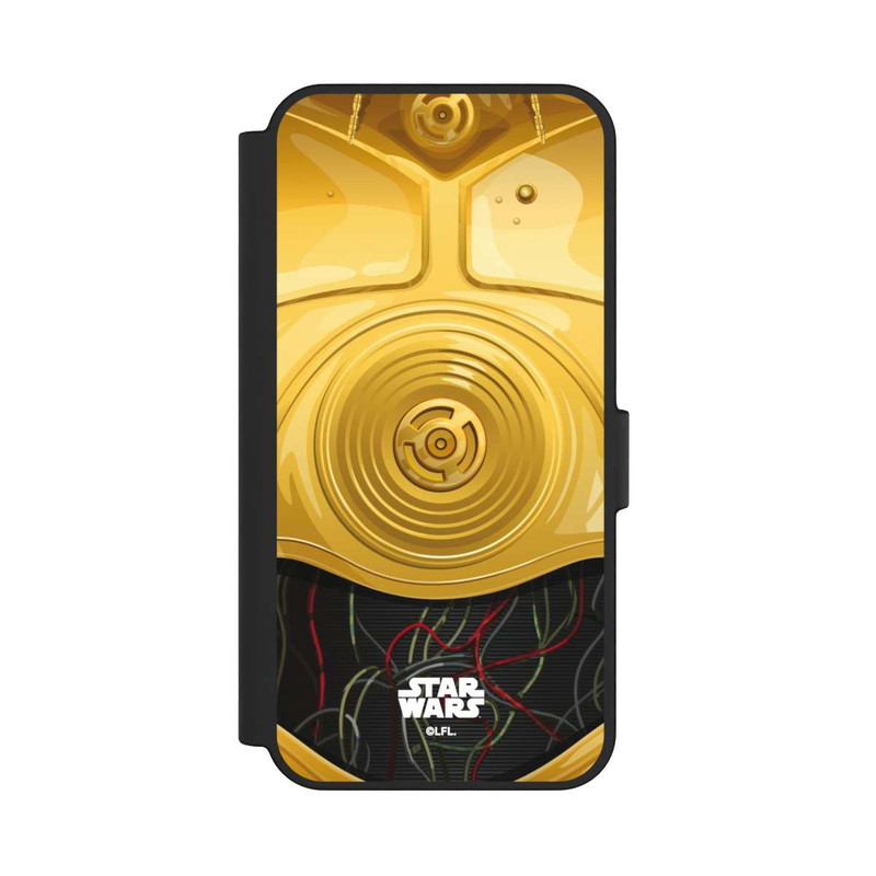 Galaxy S24 FE NIVOflip C3PO Closeup