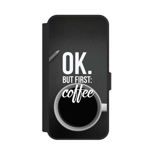 Samsung Galaxy S24 FE 5G NIVOflip OK.But first:Coffee