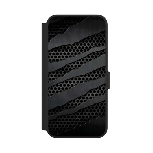 Samsung Galaxy S24 FE 5G NIVOflip Grey Metal Scratches