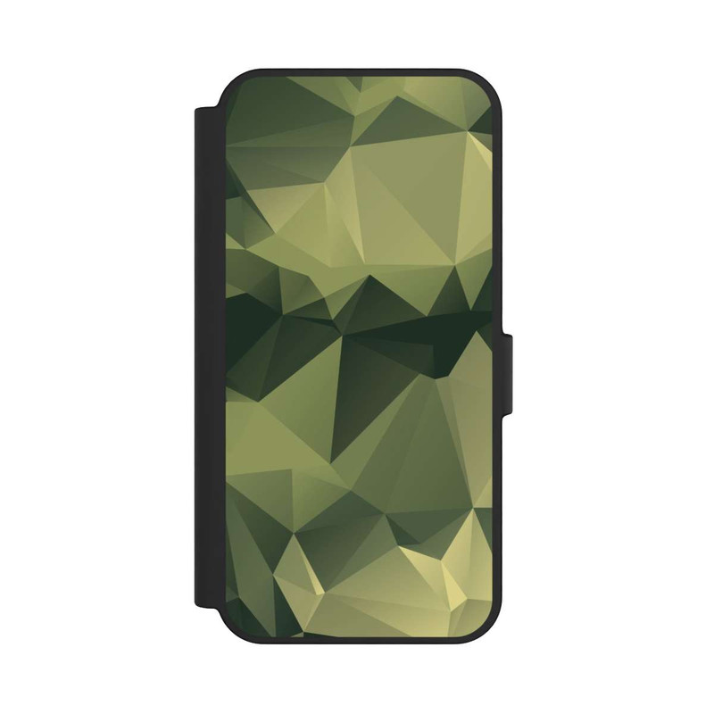 Galaxy S24 FE NIVOflip Camouflage polygonal