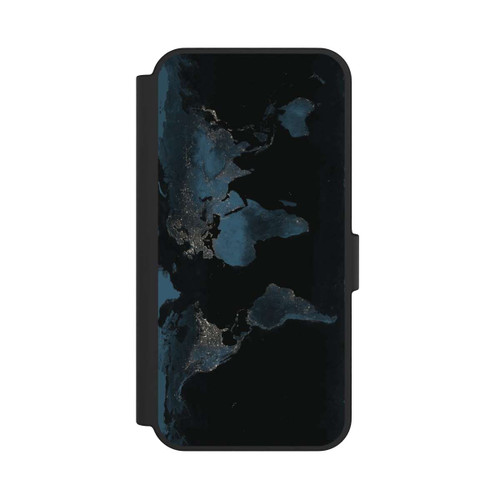 Samsung Galaxy S24 FE 5G NIVOflip Nachtlichter Weltkarte