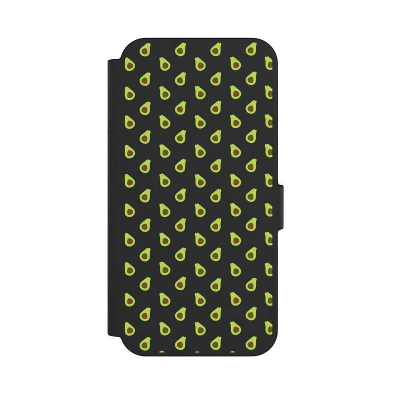 Galaxy S24 FE NIVOflip Avocado Pattern 1 transparent