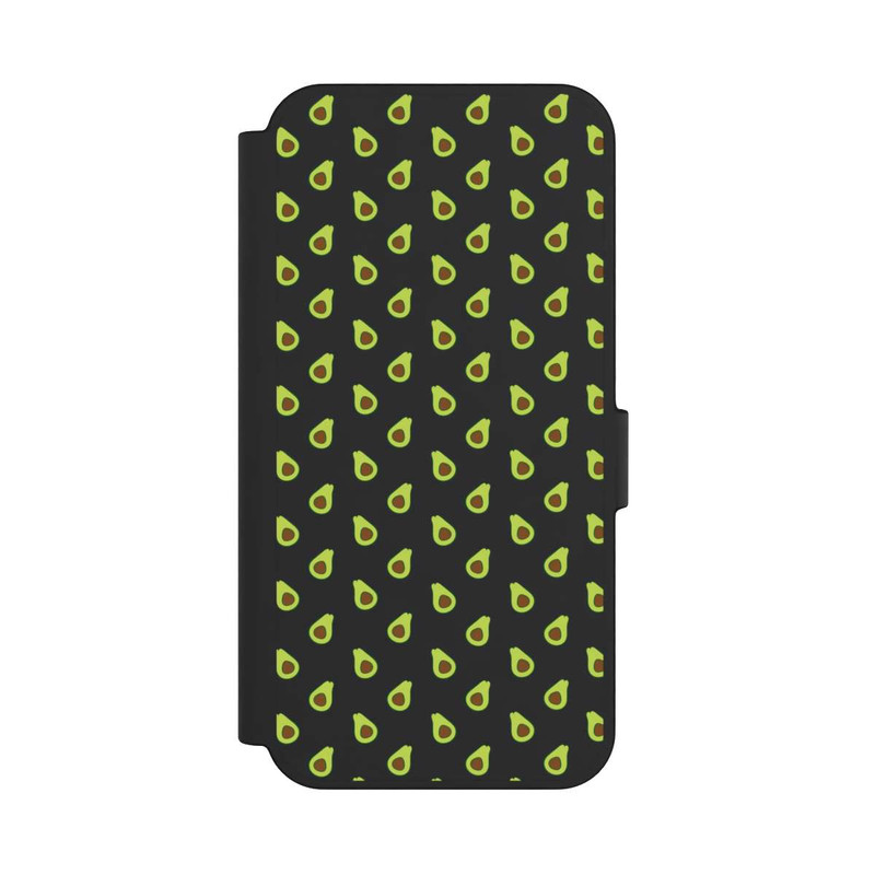 Galaxy S24 FE NIVOflip Avocado Pattern 1 transparent