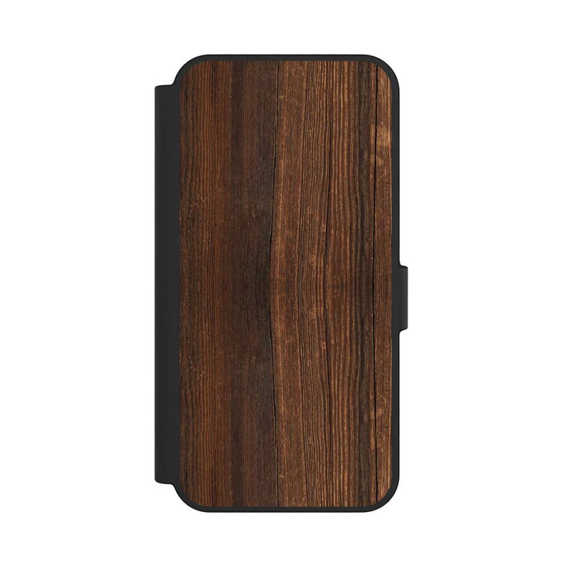 Galaxy S24 FE NIVOflip Nußbaum Holzlook
