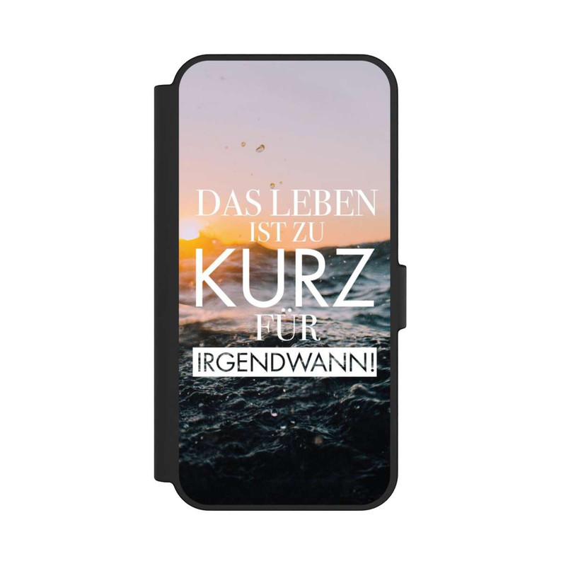 Galaxy S24 FE NIVOflip Leben zu Kurz für Irgendwann