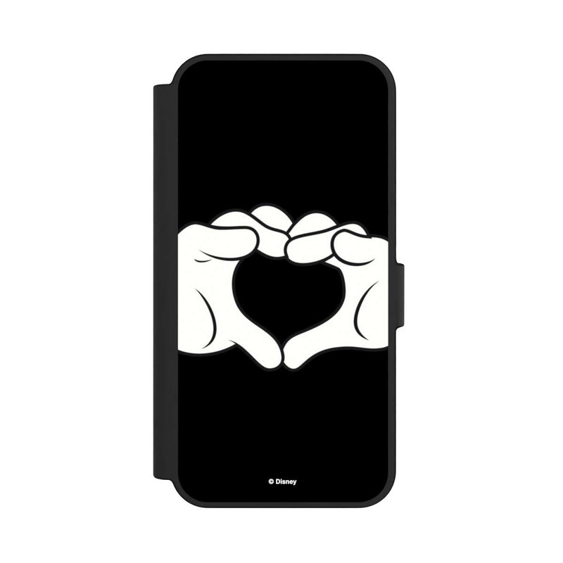Galaxy S24 FE NIVOflip Cœur Mains Mickey et Minnie