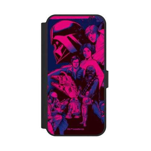 Samsung Galaxy S24 FE 5G NIVOflip Personnages StarWars - Ultraviolet