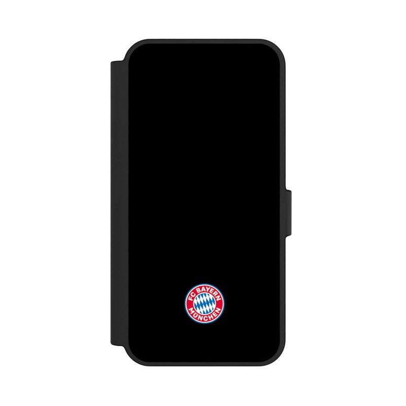 Galaxy S24 FE NIVOflip Logo FCB Classique Petit - Coloré sur Fond Noir