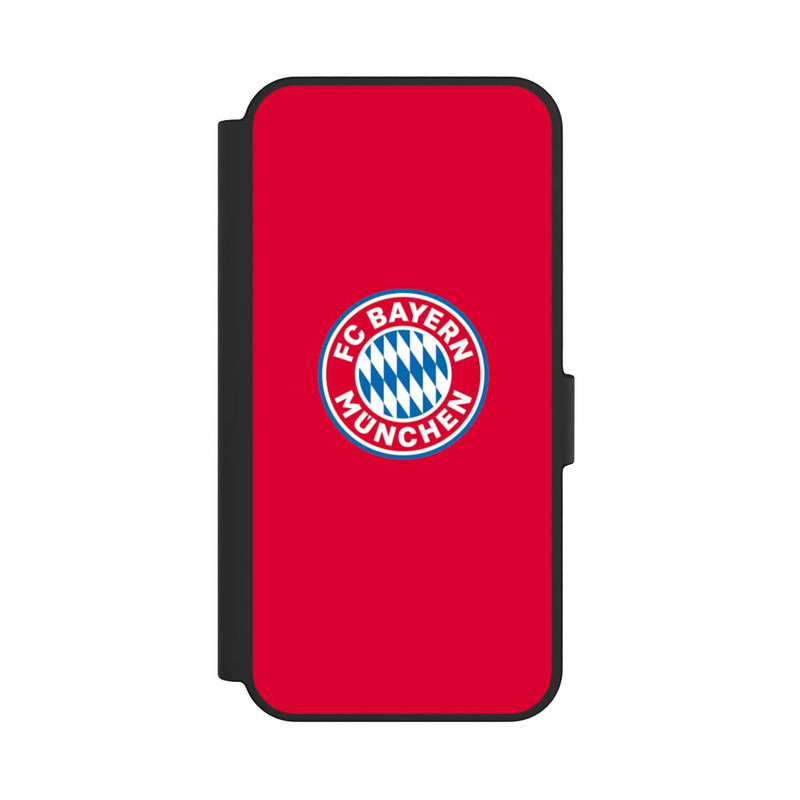 Galaxy S24 FE NIVOflip FCB Logo sur fond rouge