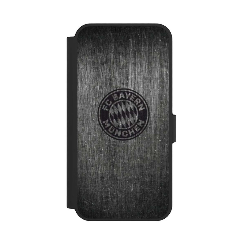Galaxy S24 FE NIVOflip Metalllook FCB Logo einfarbig