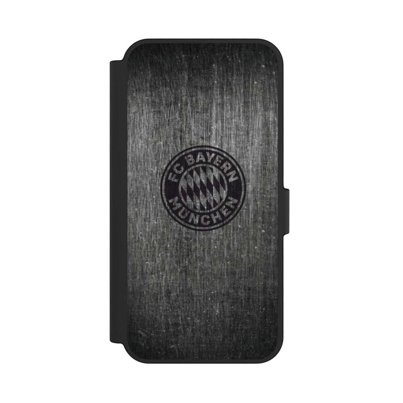 Galaxy S24 FE NIVOflip Metalllook FCB Logo einfarbig