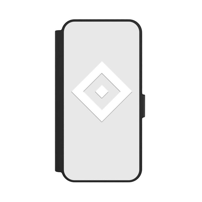 Galaxy S24 FE NIVOflip Rauten Logo auf HSV Grau
