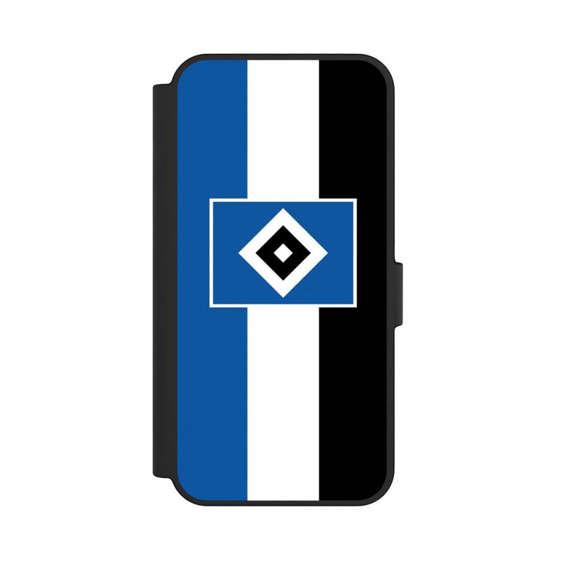 Galaxy S24 FE NIVOflip HSV Streifen - Blau-Weiß-Schwarz