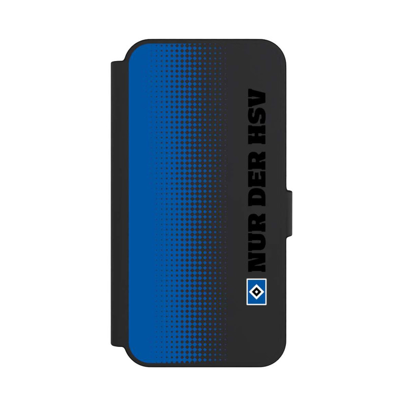 Galaxy S24 FE NIVOflip Nur der HSV - Rautenraster Blau - ohne Hintergrund
