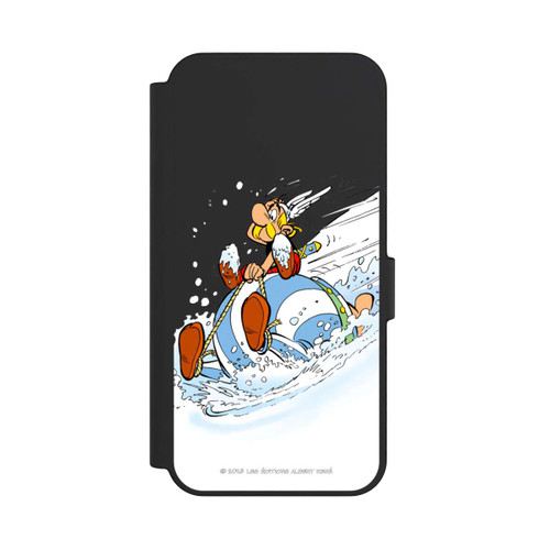 Samsung Galaxy S24 FE 5G NIVOflip Asterix &amp; Obelix Schlitten Transparent