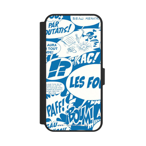Samsung Galaxy S24 FE 5G NIVOflip Sprechblasen Asterix Blau