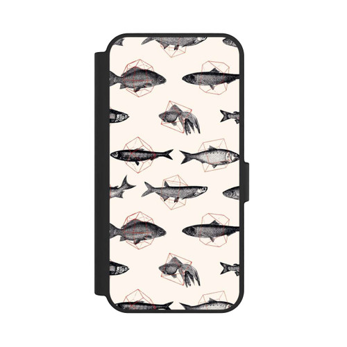 Samsung Galaxy S24 FE 5G NIVOflip Fische in Geometrie