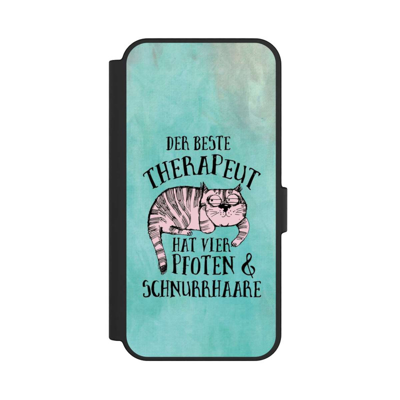 Galaxy S24 FE NIVOflip Katze Therapeut