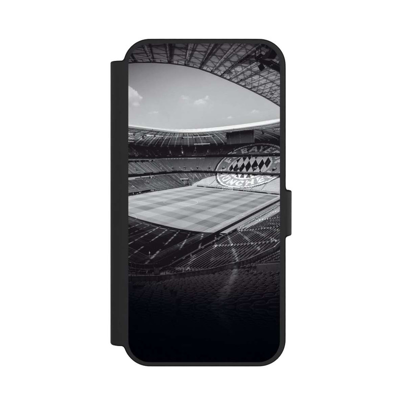 Galaxy S24 FE NIVOflip Stade FC Bayern - Noir Blanc