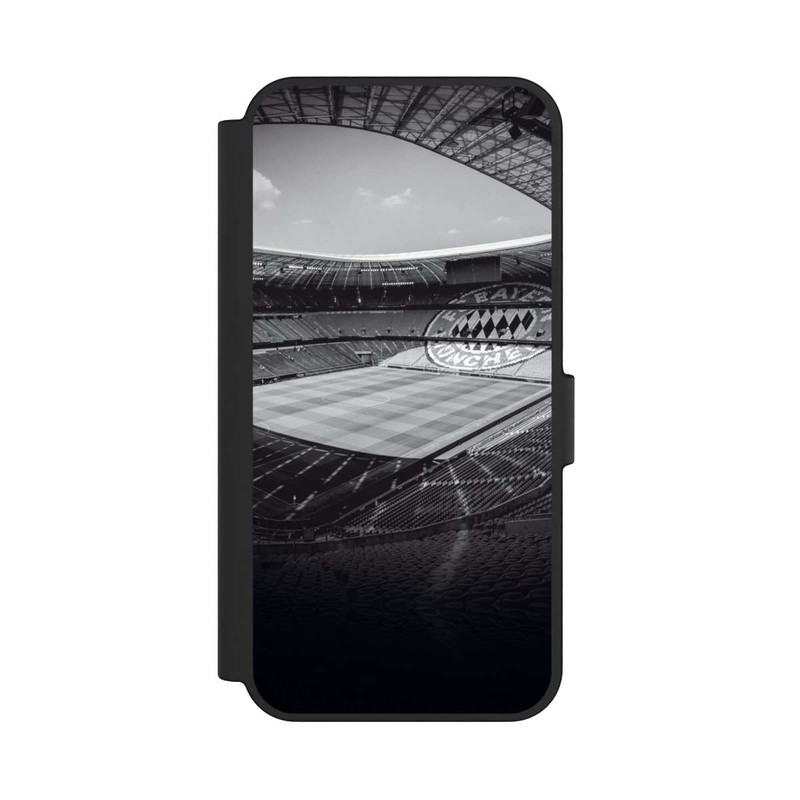 Galaxy S24 FE NIVOflip Stade FC Bayern - Noir Blanc