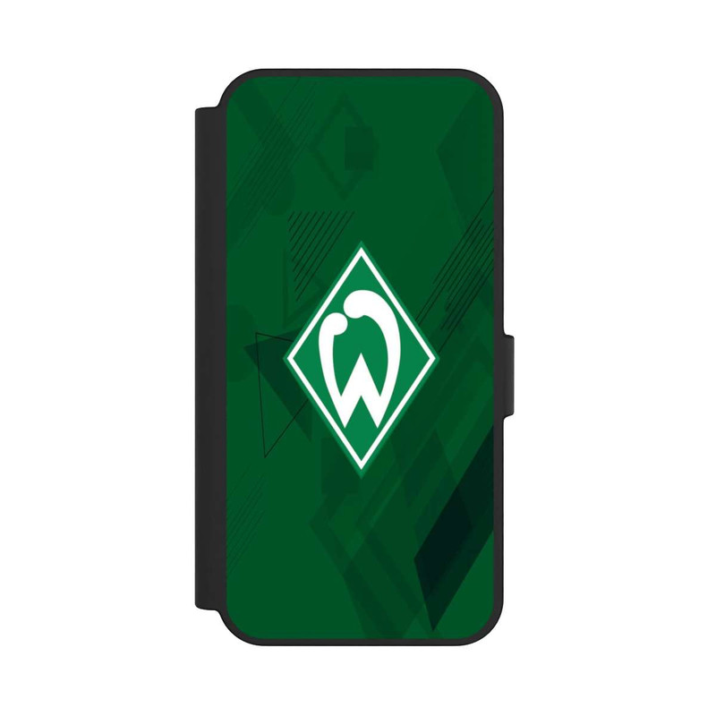 Galaxy S24 FE NIVOflip Grüne Grafikelemente - Werder Bremen