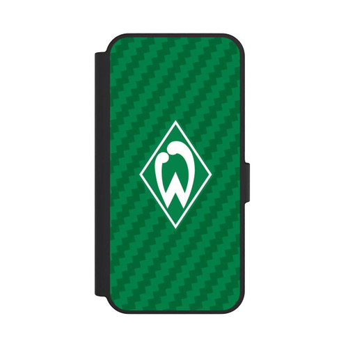 Samsung Galaxy S24 FE 5G NIVOflip Carbonlook - Werder Bremen