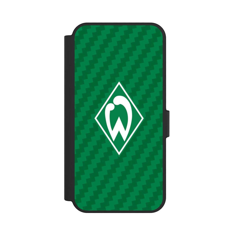 Galaxy S24 FE NIVOflip Carbonlook - Werder Bremen
