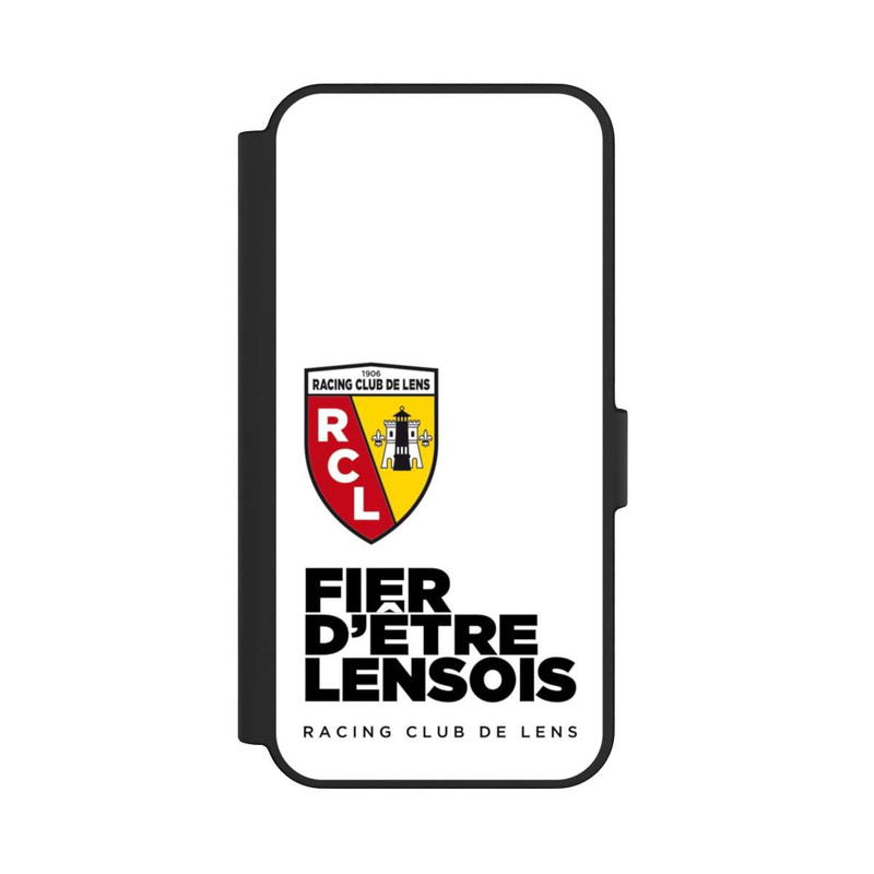 Galaxy S24 FE NIVOflip RC Lens Fier D'être Lensois - Weiß