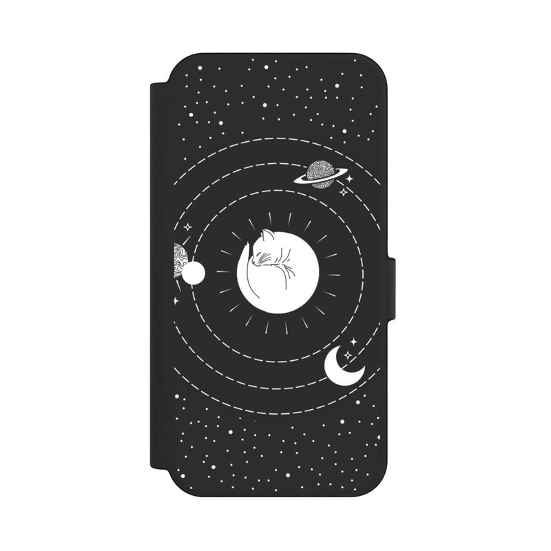 Galaxy S24 FE NIVOflip Katze und Mond