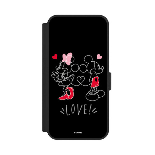 Samsung Galaxy S24 FE 5G NIVOflip Souris amoureuse noire