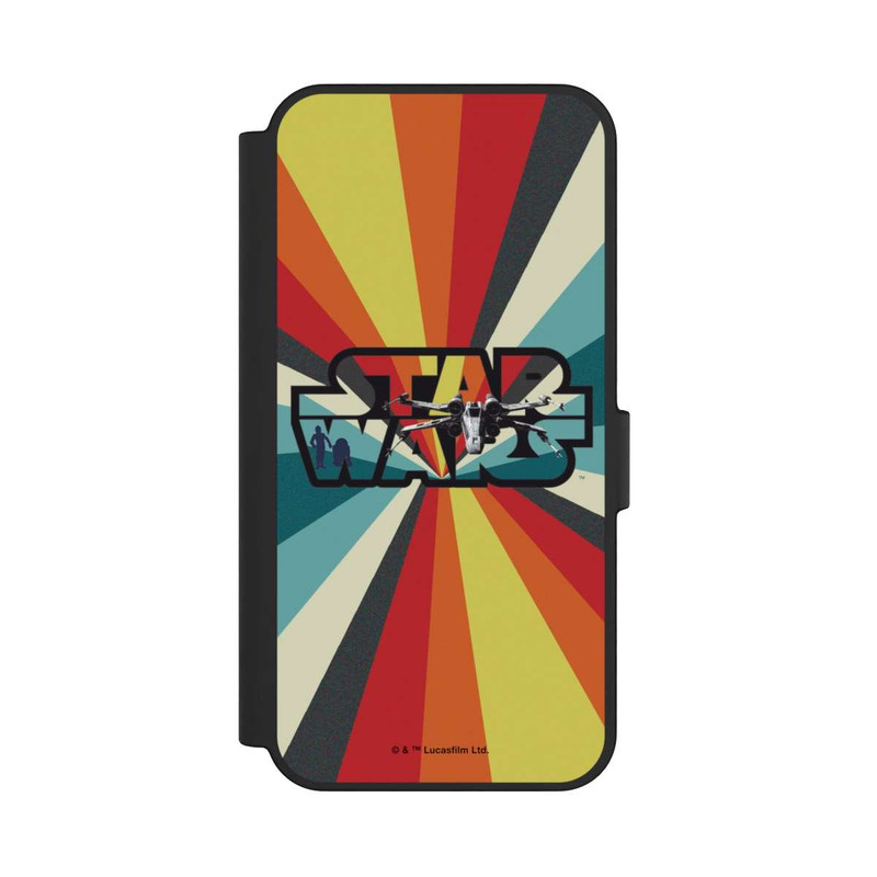 Galaxy S24 FE NIVOflip Retro X-Wing Star Wars Logo