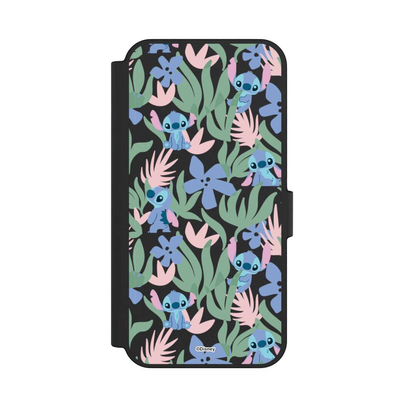 Galaxy S24 FE NIVOflip Floral Pattern Stitch Transparent