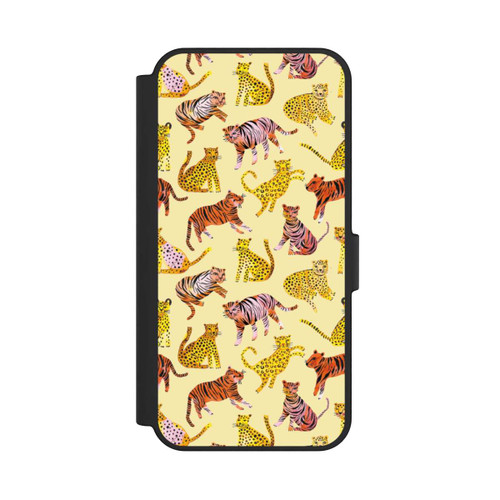Samsung Galaxy S24 FE 5G NIVOflip Tiger und Leoparden Savannah