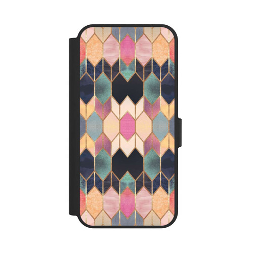 Samsung Galaxy S24 FE 5G NIVOflip Bunte Glasscheibe